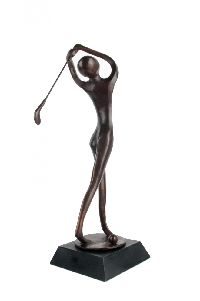 Golfeur (moyen) - Bronze-Carl JAUNAY