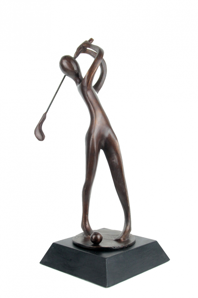 Golfeur (moyen) - Bronze-Carl JAUNAY