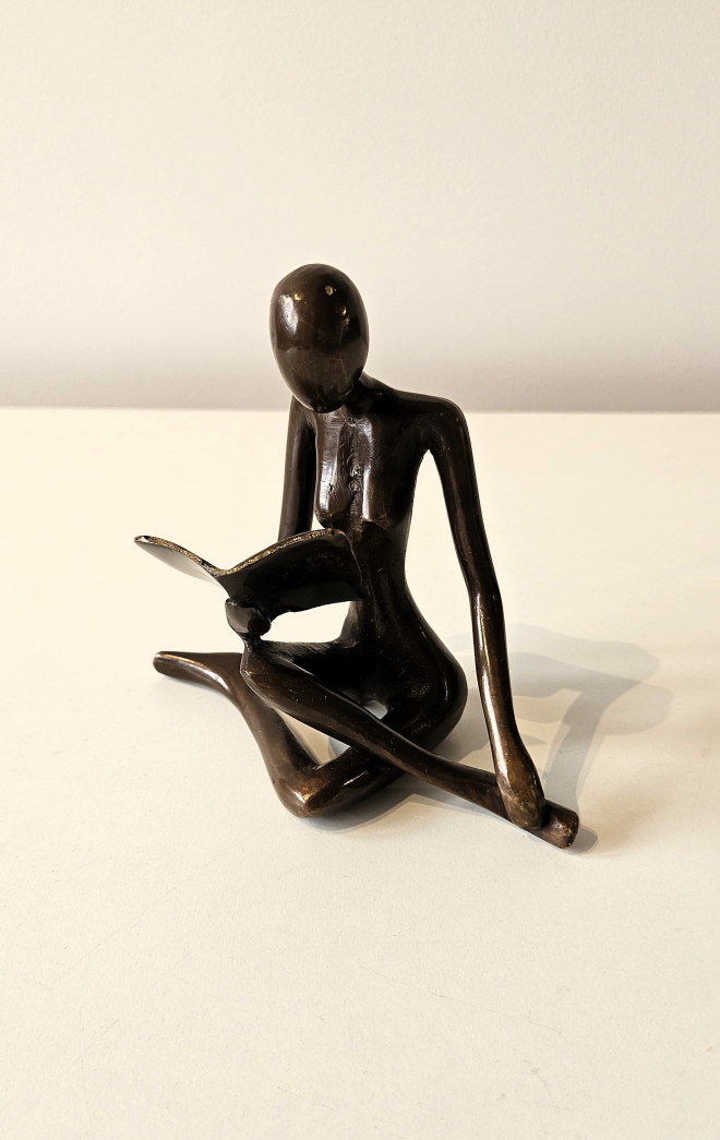 Petite liseuse 1 - Bronze-Carl JAUNAY