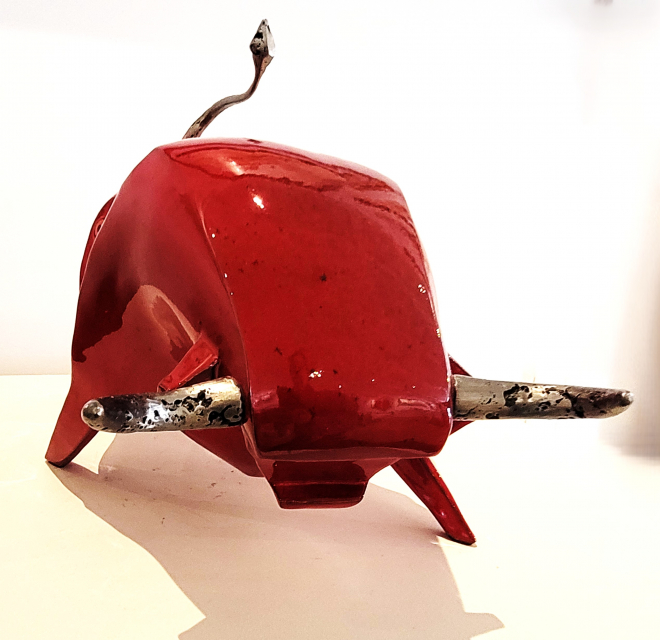 Taureau rouge-Olivier FONSECA