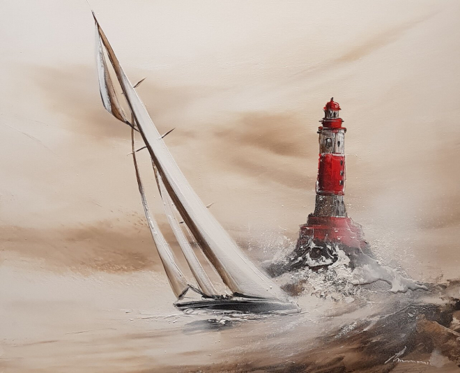 A L'APPROCHE DU PHARE-Olivier TRAMONI