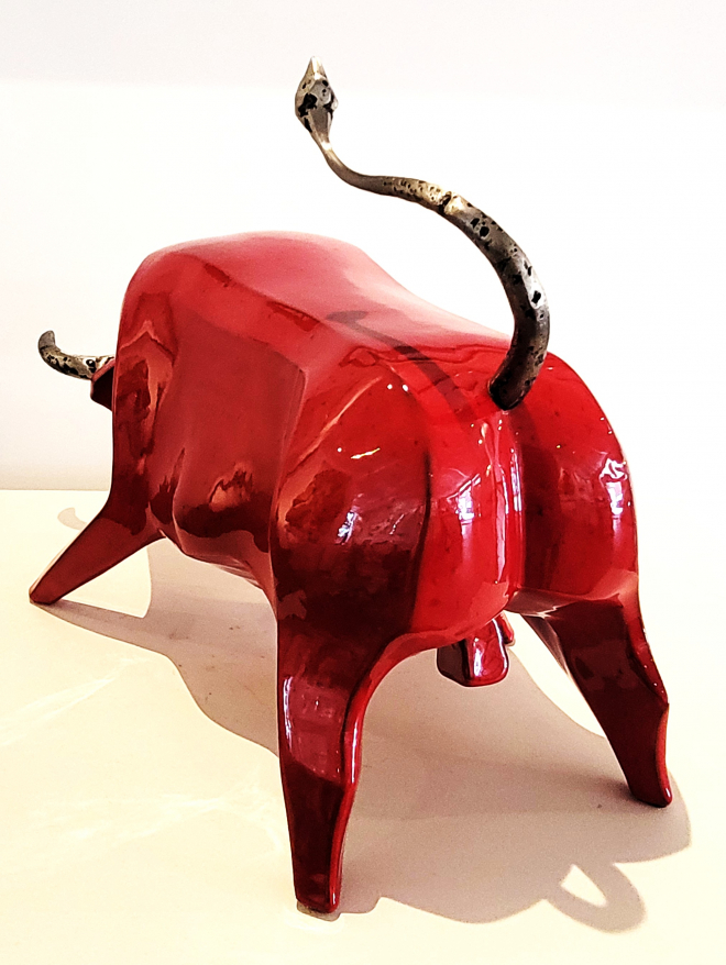 Taureau rouge-Olivier FONSECA