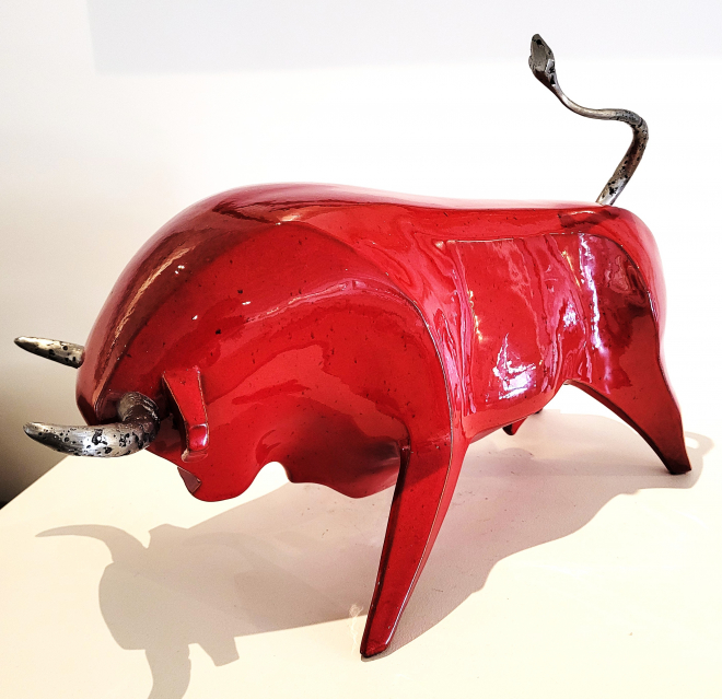 Taureau rouge-Olivier FONSECA