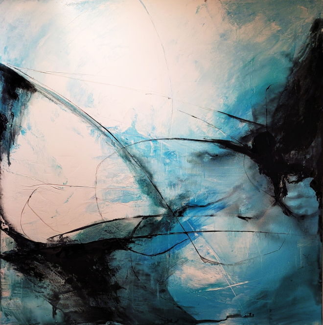 BLEU SUR NOIR-Olivier TRAMONI