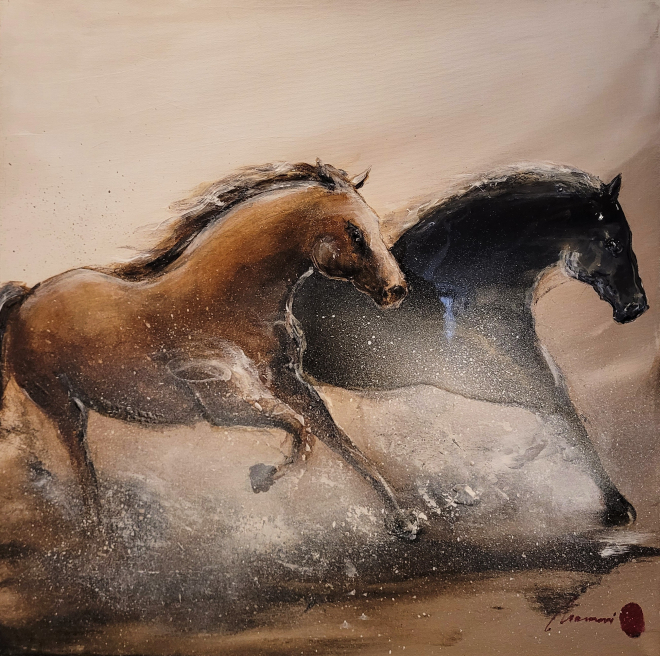 LA DANSE DES CHEVAUX-Olivier TRAMONI
