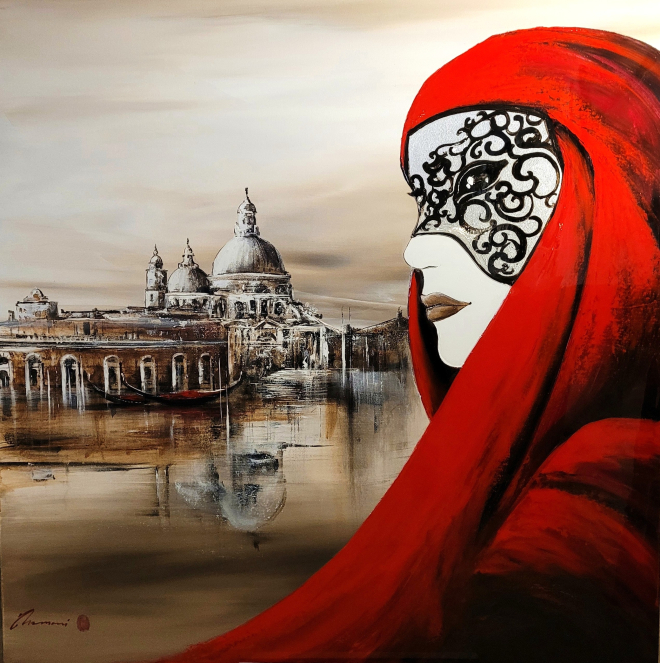 MASQUEE A VENISE-Olivier TRAMONI