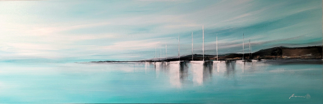 CATAMARANS SUR MER BLEUE-Olivier TRAMONI