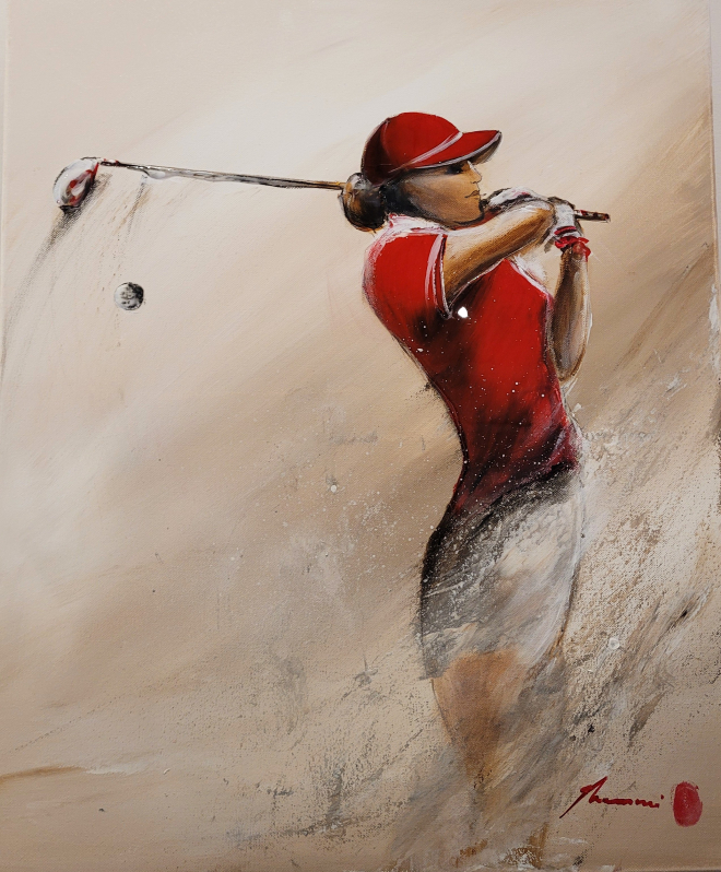 LA GOLFEUSE-Olivier TRAMONI