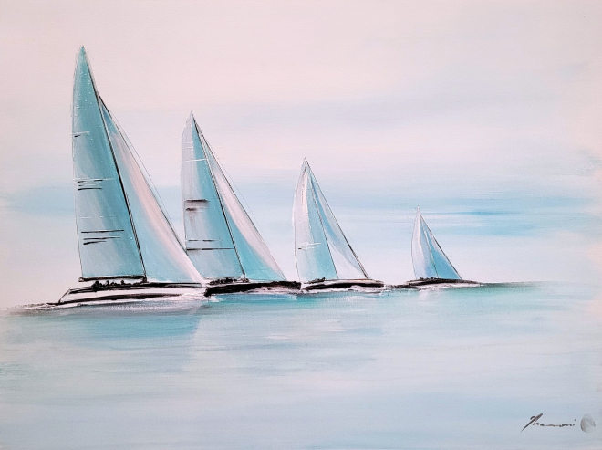 VOILES ENTRE CIEL ET MER-Olivier TRAMONI