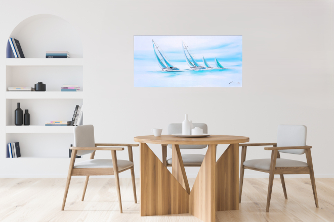 VOILES SOUS LA BRISE MARINE-Olivier TRAMONI