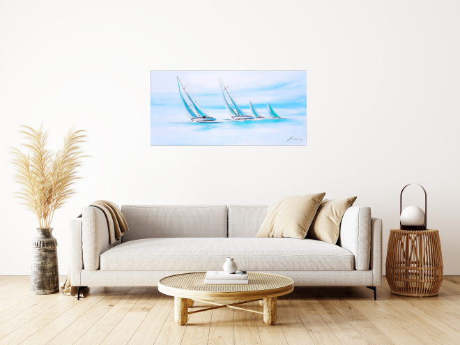 VOILES SOUS LA BRISE MARINE-Olivier TRAMONI