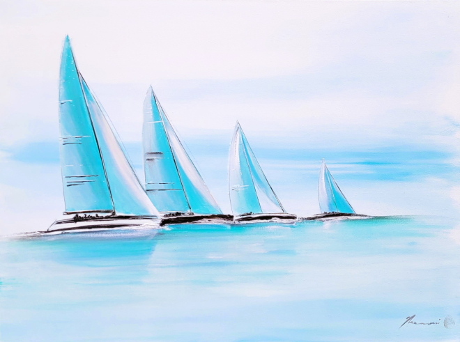 VOILES ENTRE CIEL ET MER-Olivier TRAMONI