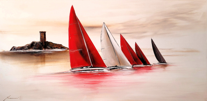 REGATE VERS L'ILE D'OR-Olivier TRAMONI