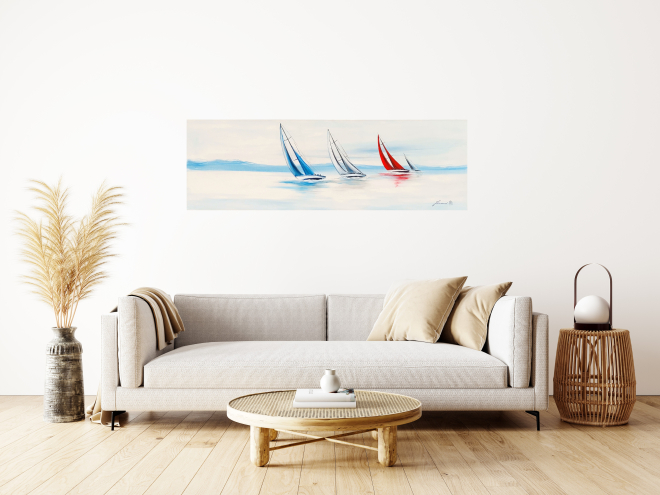 REGATE EN BLEU BLANC ROUGE-Olivier TRAMONI