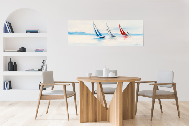 REGATE EN BLEU BLANC ROUGE-Olivier TRAMONI