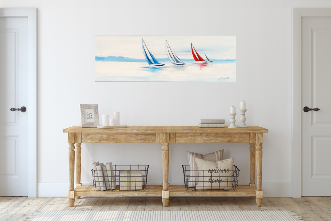 REGATE EN BLEU BLANC ROUGE-Olivier TRAMONI