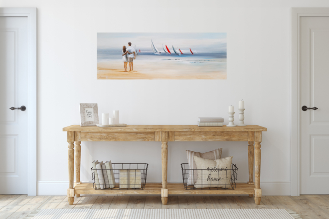 AMOUREUX A LA PLAGE-Olivier TRAMONI