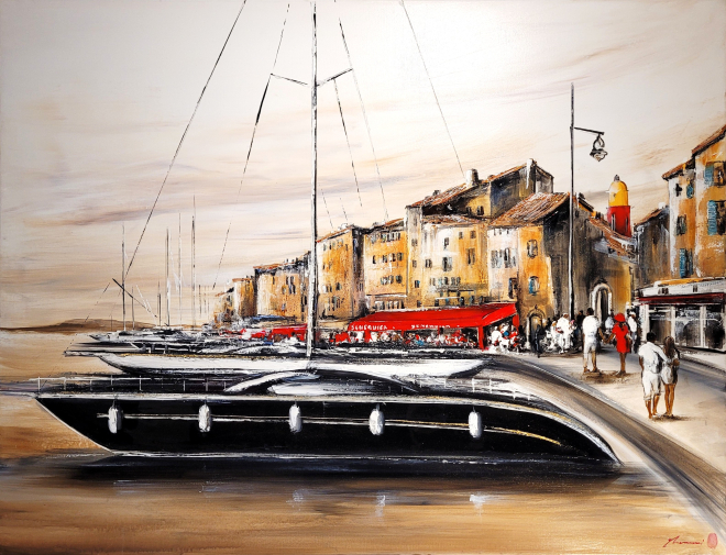 LE PORT DE SAINT TROPEZ-Olivier TRAMONI