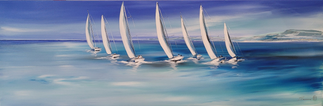 LES VOILES BLANCHES-Olivier TRAMONI