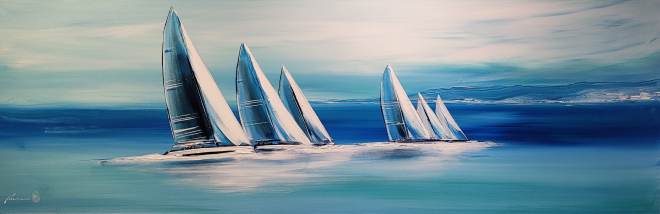 VOILES AU LARGE-Olivier TRAMONI