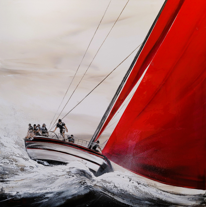 LA VOILE ROUGE-Olivier TRAMONI