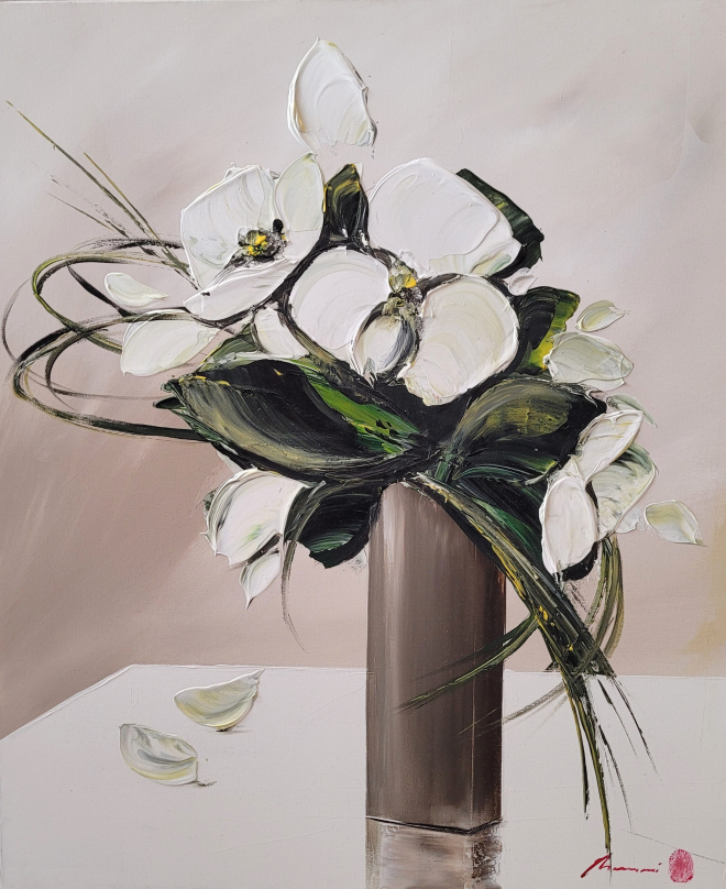 FLEURS BLANCHES-Olivier TRAMONI