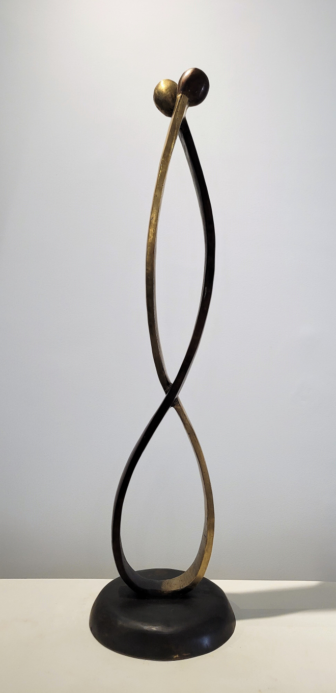 Entrelac tube  - Bronze-Carl JAUNAY