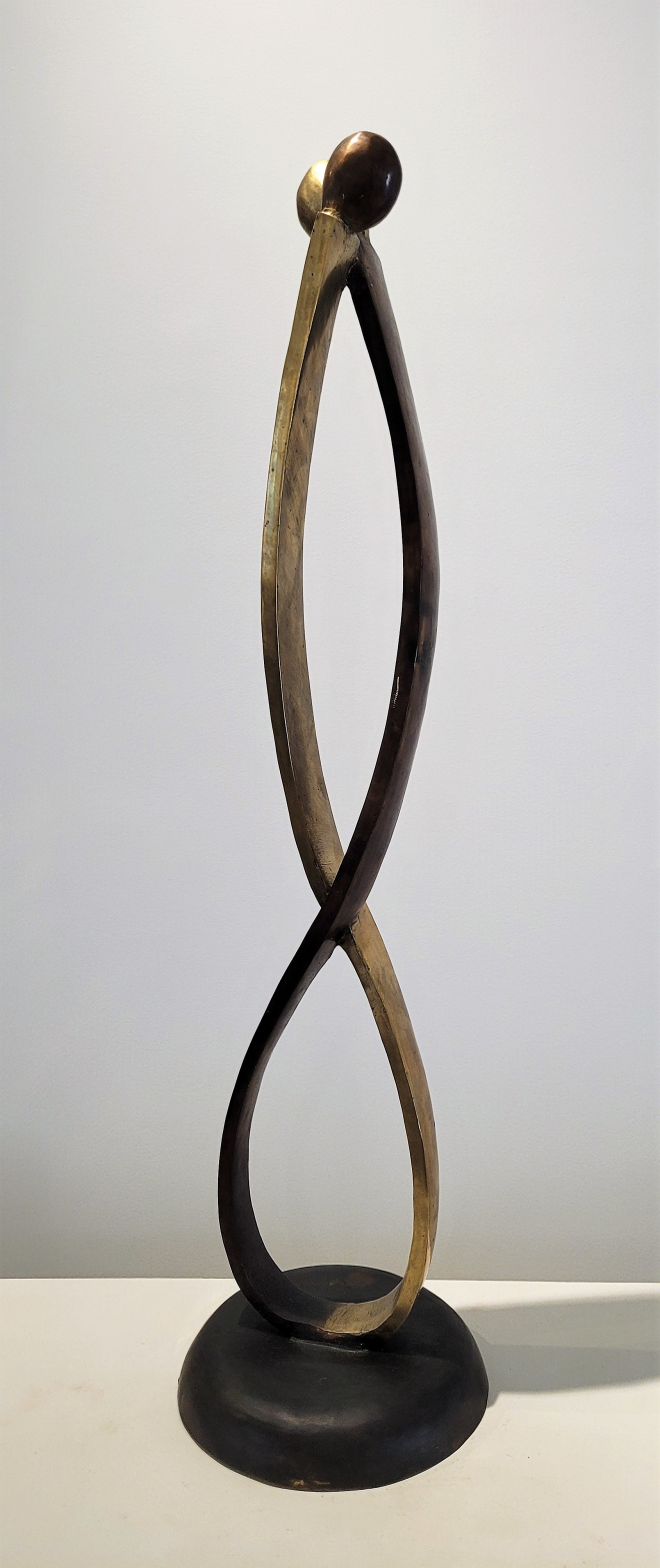 Entrelac tube  - Bronze-Carl JAUNAY