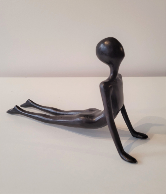 Yoga position 7 - Bronze-Carl JAUNAY