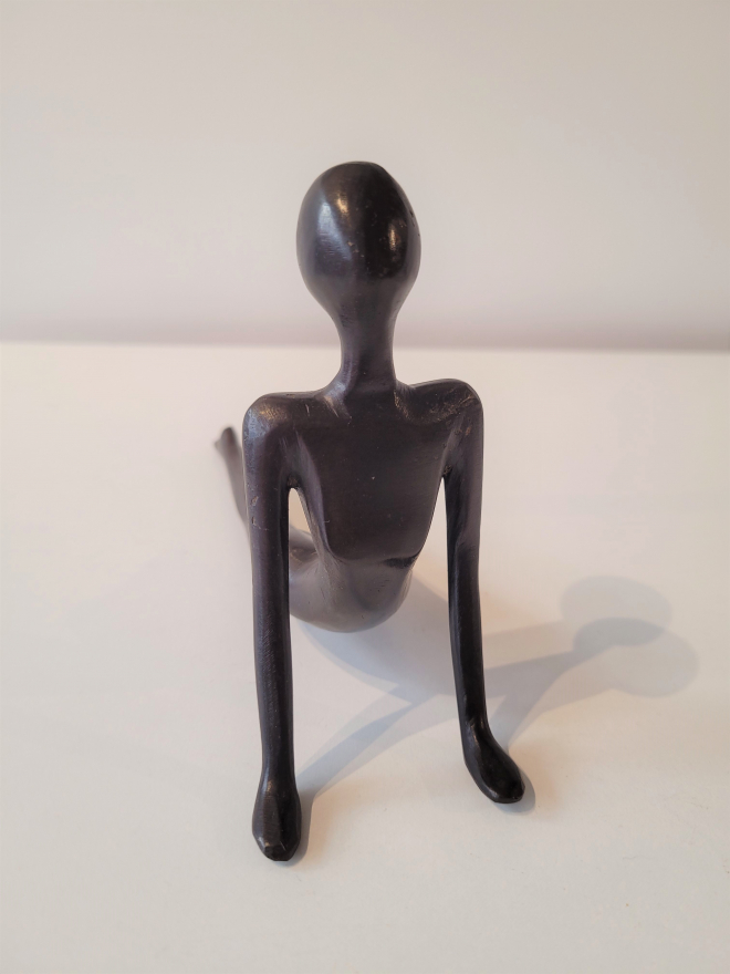 Yoga position 7 - Bronze-Carl JAUNAY
