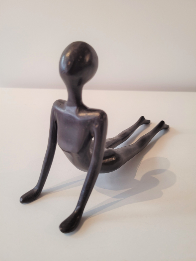Yoga position 7 - Bronze-Carl JAUNAY