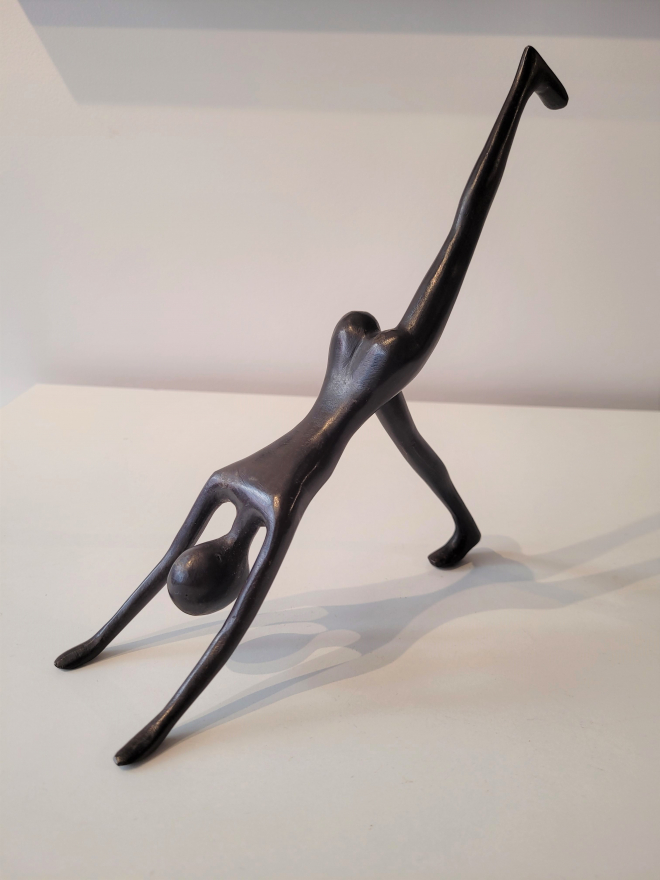 Yoga position 6 - Bronze-Carl JAUNAY