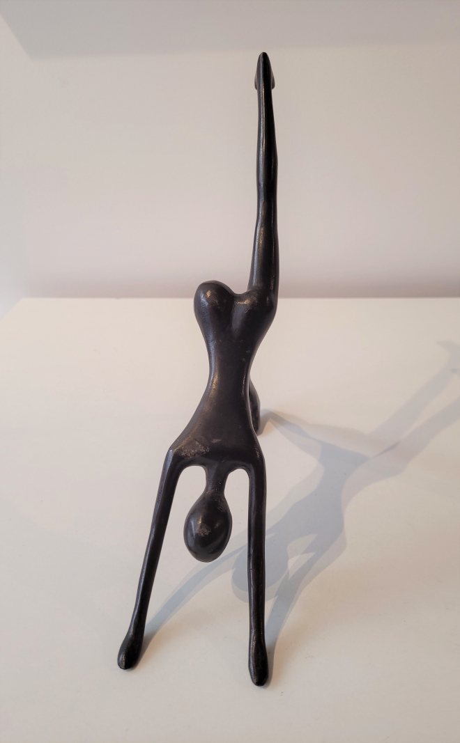 Yoga position 6 - Bronze-Carl JAUNAY