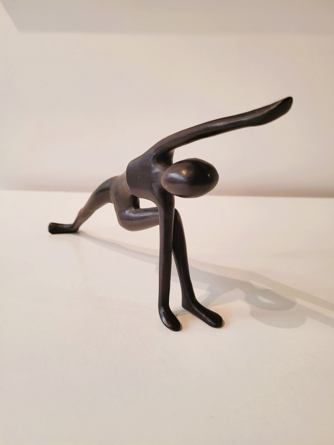 Yoga position 5 - Bronze-Carl JAUNAY