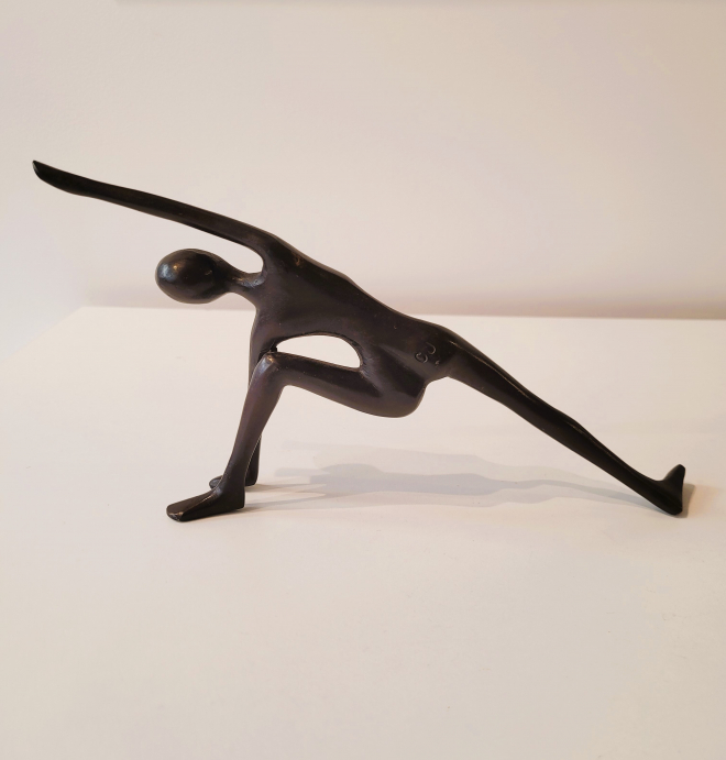 Yoga position 5 - Bronze-Carl JAUNAY