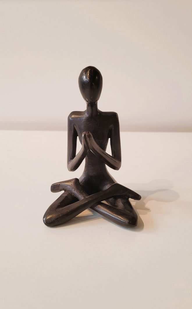 Yoga position 4 - Bronze-Carl JAUNAY