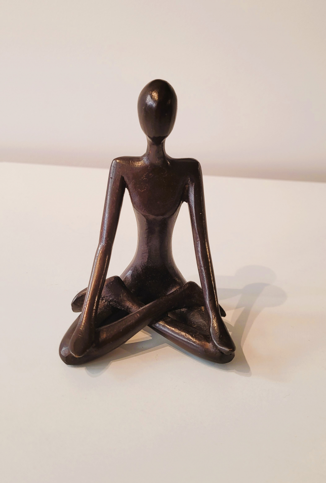 Yoga position 3 - Bronze-Carl JAUNAY