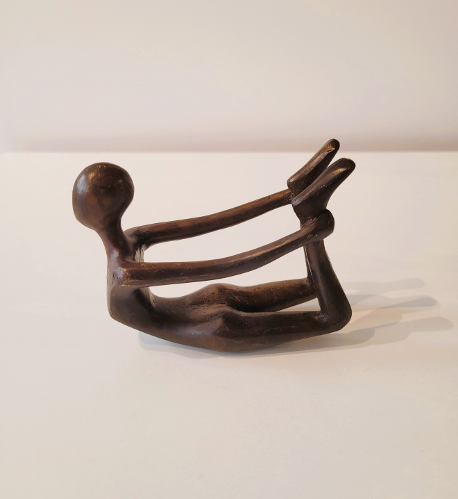 Yoga position 2 - Bronze-Carl JAUNAY