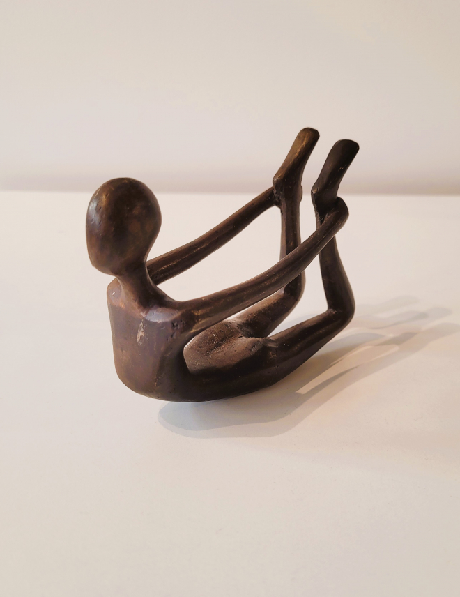 Yoga position 2 - Bronze-Carl JAUNAY